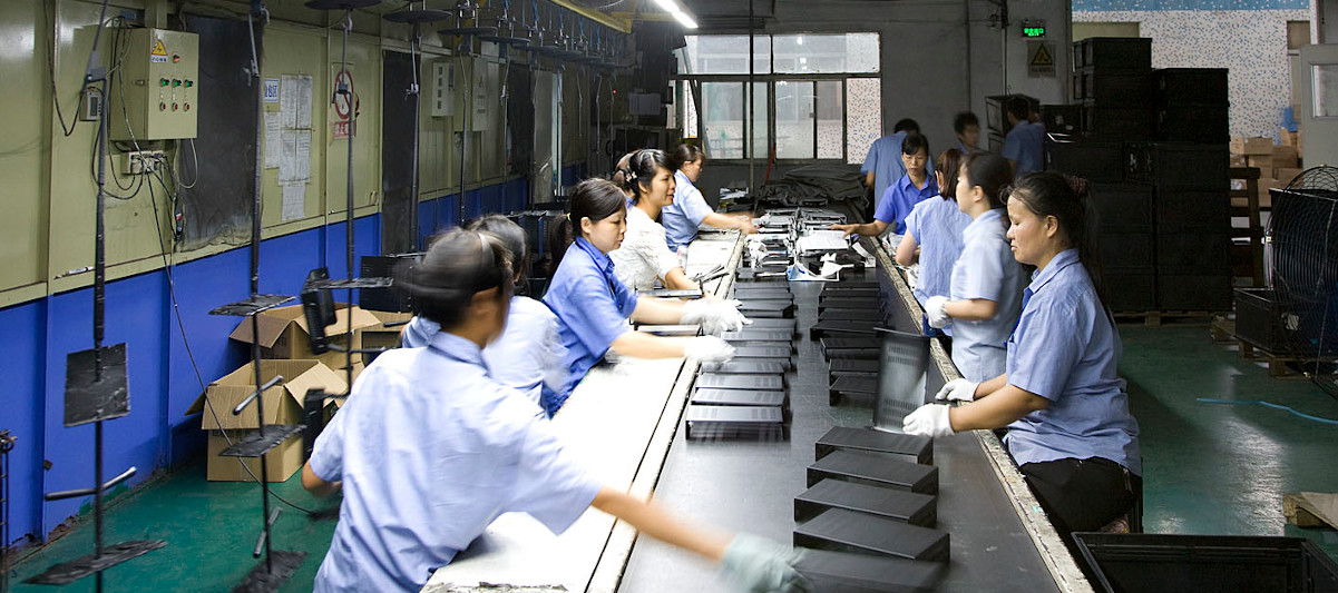 涂裝車間02   深圳鈑金加工廠家